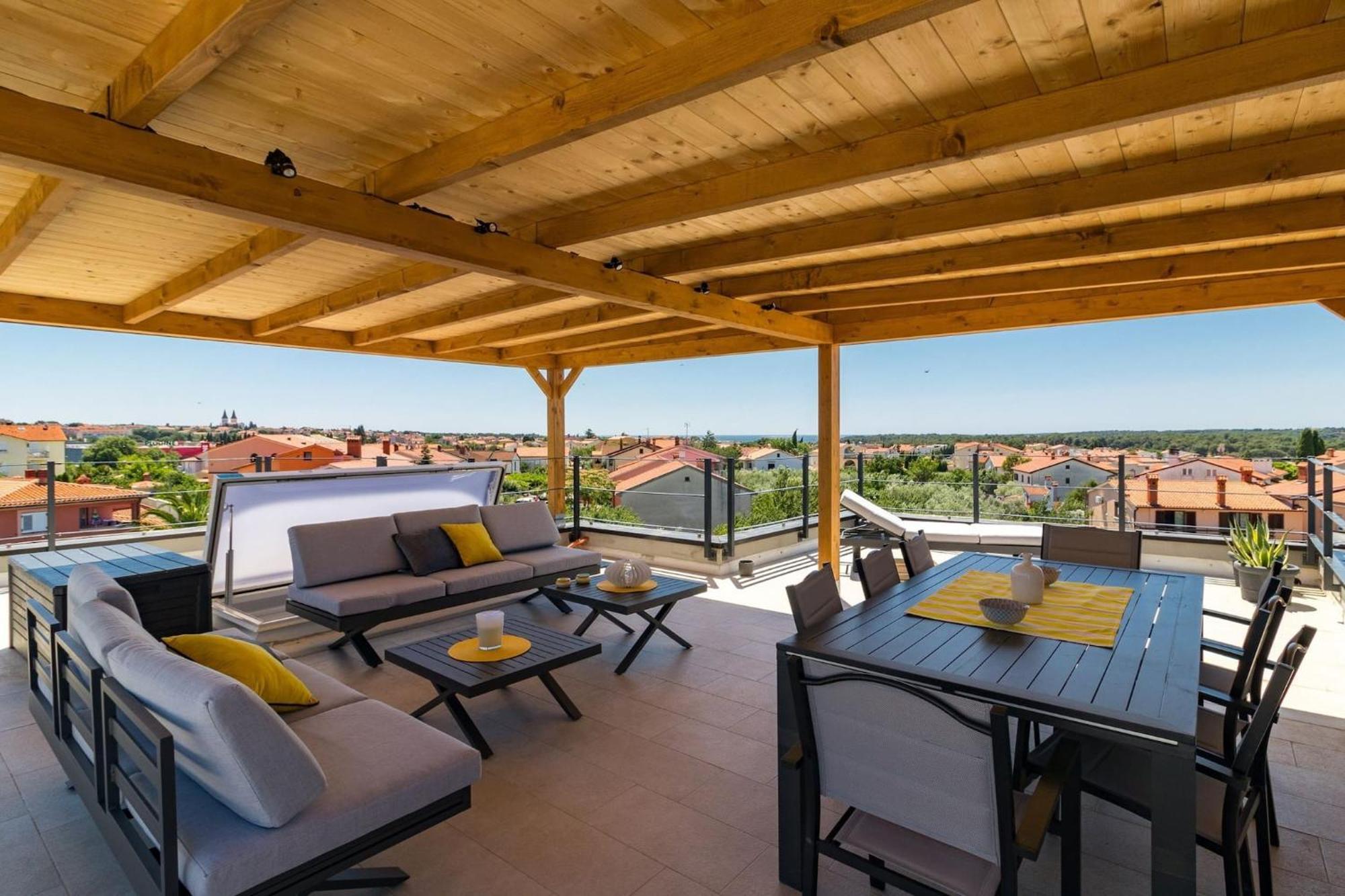Penthouse Apartment Sax Medulin Exterior photo